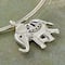 Charmalong™ Antique Silver Plated Elephant Charm by Bead Landing™